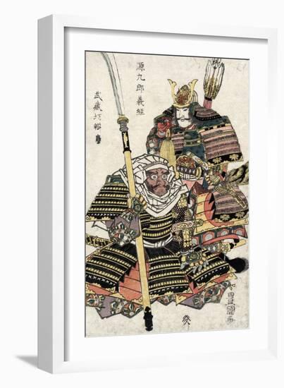 Samurai, 12th Century-Toyokuni Utagawa-Framed Giclee Print