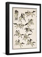 Samurai, 1817-Katsushika Hokusai-Framed Giclee Print