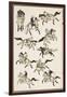 Samurai, 1817-Katsushika Hokusai-Framed Giclee Print