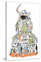 Samurai Armor-HR-FM-Stretched Canvas