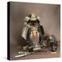 Samurai Armour, Muromachi Period-Japanese School-Stretched Canvas