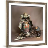 Samurai Armour, Muromachi Period-Japanese School-Framed Giclee Print