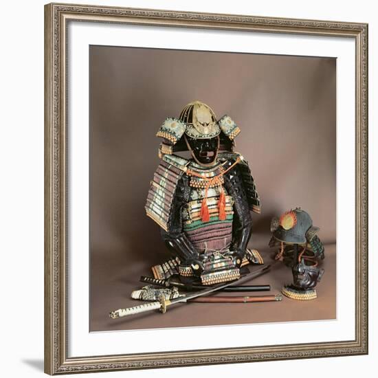 Samurai Armour, Muromachi Period-Japanese School-Framed Giclee Print