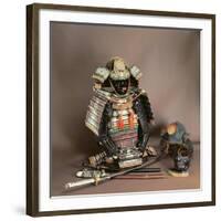 Samurai Armour, Muromachi Period-Japanese School-Framed Giclee Print