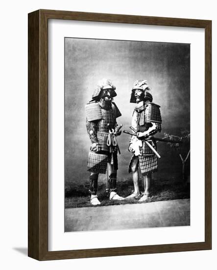 Samurai, C.1860-80-Felice Beato-Framed Photographic Print