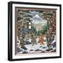 Samurai Cats-Bill Bell-Framed Giclee Print