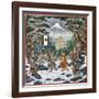 Samurai Cats-Bill Bell-Framed Giclee Print