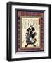 Samurai Chiba Saburohei Mitsutada-Kuniyoshi Utagawa-Framed Giclee Print