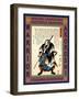 Samurai Chiba Saburohei Mitsutada-Kuniyoshi Utagawa-Framed Giclee Print