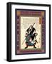 Samurai Chiba Saburohei Mitsutada-Kuniyoshi Utagawa-Framed Giclee Print