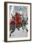 Samurai Combat-null-Framed Giclee Print