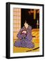 Samurai Contemplation-null-Framed Giclee Print