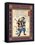 Samurai Hayami Sozaemon Mitsutaka-Kuniyoshi Utagawa-Framed Stretched Canvas