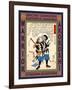 Samurai Hayami Sozaemon Mitsutaka-Kuniyoshi Utagawa-Framed Giclee Print