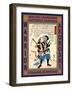 Samurai Hayami Sozaemon Mitsutaka-Kuniyoshi Utagawa-Framed Giclee Print