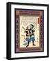 Samurai Hayami Sozaemon Mitsutaka-Kuniyoshi Utagawa-Framed Giclee Print