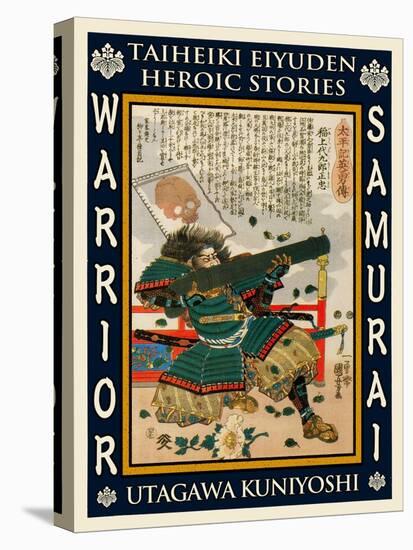 Samurai Inoue Nagayoshi-Kuniyoshi Utagawa-Stretched Canvas