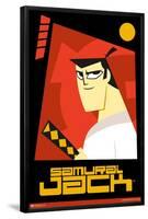 Samurai Jack - Red-Trends International-Framed Poster