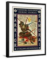 Samurai Kida Muneharu-Kuniyoshi Utagawa-Framed Giclee Print