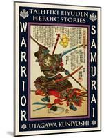 Samurai Kida Muneharu-Kuniyoshi Utagawa-Mounted Giclee Print
