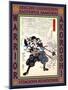 Samurai Mase Magoshirô Masatatsu-Kuniyoshi Utagawa-Mounted Giclee Print