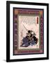 Samurai Miura Jiroemon Kanetsune-Kuniyoshi Utagawa-Framed Giclee Print