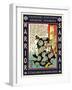 Samurai Mori Nagasada-Kuniyoshi Utagawa-Framed Giclee Print