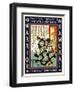 Samurai Mori Nagasada-Kuniyoshi Utagawa-Framed Giclee Print