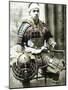 Samurai of Old Japan Armed with Full Body Armour, C.1880-null-Mounted Photographic Print