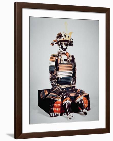 Samurai of Old Japan: Suit of Armour Worn by Toyotomi Hideyoshi, Momoyama Period, 1568-1600-Japanese School-Framed Giclee Print