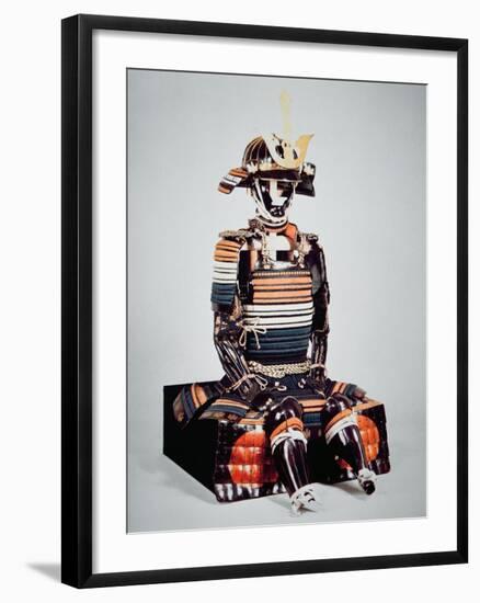 Samurai of Old Japan: Suit of Armour Worn by Toyotomi Hideyoshi, Momoyama Period, 1568-1600-Japanese School-Framed Giclee Print