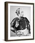 Samurai of Old Japan with Traditional Hairstyle-Japanese Photographer-Framed Giclee Print