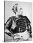 Samurai of Old Japan with Traditional Hairstyle-Japanese Photographer-Stretched Canvas