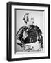 Samurai of Old Japan with Traditional Hairstyle-Japanese Photographer-Framed Giclee Print