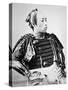 Samurai of Old Japan with Traditional Hairstyle-Japanese Photographer-Stretched Canvas