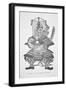 Samurai of Old Japan: Zinmu-Japanese School-Framed Giclee Print