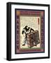 Samurai Okajima Yasoemon Tsunetatsu-Kuniyoshi Utagawa-Framed Giclee Print