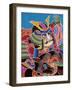 Samurai on Horseback-null-Framed Giclee Print