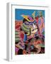 Samurai on Horseback-null-Framed Giclee Print