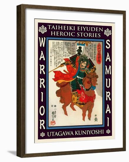 Samurai Sada Narimasa-Kuniyoshi Utagawa-Framed Giclee Print