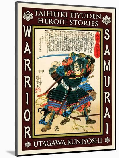 Samurai Sakuma Morimasa-Kuniyoshi Utagawa-Mounted Giclee Print