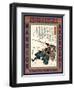 Samurai Sugenoya Sannojo Masatoshi-Kuniyoshi Utagawa-Framed Giclee Print