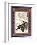 Samurai Sugenoya Sannojo Masatoshi-Kuniyoshi Utagawa-Framed Giclee Print