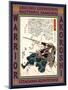 Samurai Sugenoya Sannojo Masatoshi-Kuniyoshi Utagawa-Mounted Giclee Print