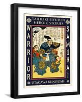 Samurai Takigawa Kazumasa-Kuniyoshi Utagawa-Framed Giclee Print