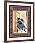 Samurai Tokuda Magodayu Shigemori-Kuniyoshi Utagawa-Framed Giclee Print