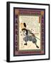 Samurai Tomimori Suke-Emon Masakata-Kuniyoshi Utagawa-Framed Giclee Print