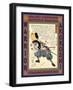 Samurai Tomimori Suke-Emon Masakata-Kuniyoshi Utagawa-Framed Giclee Print