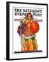 "Samurai Warrior," Saturday Evening Post Cover, February 20, 1932-Henry Soulen-Framed Giclee Print