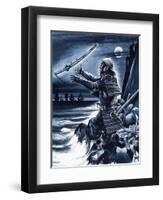 Samurai Warrior-Dan Escott-Framed Giclee Print